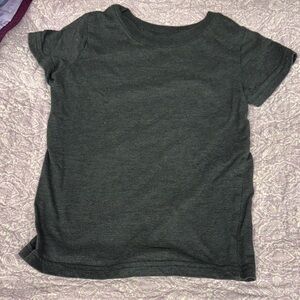 Cat & Jack Dark Gray Short Sleeve Tee